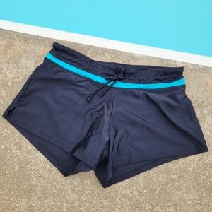 Black swim shorts Small NWT